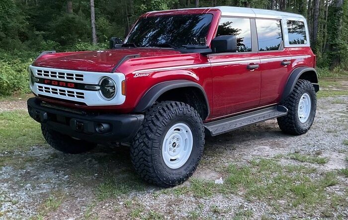 No more lame Goodyears!  Nitto Trail Grappler tires installed
