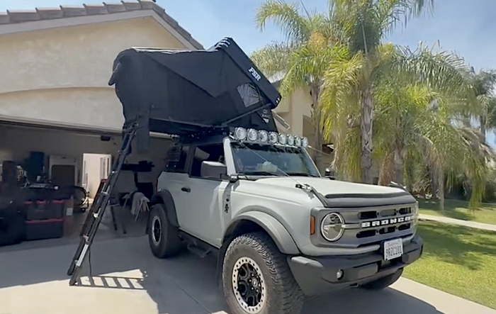 More Progress on the Mini Overlander Project - Kali Rooftop Tent