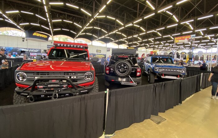 4WP and ARB Bronco pics from Truck and Jeep Fest