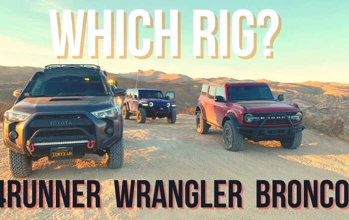 Bronco6G Member takes on a Wrangler and Two 4Runners in SCORCH video