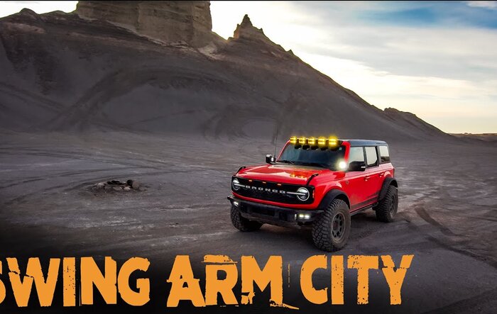 Took my Wildtrak to SWING ARM CITY Utah