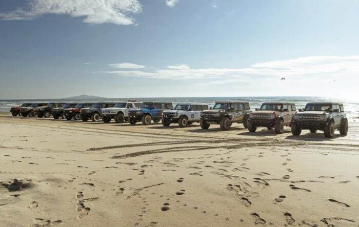 Baja, Mexico- Expedition X Offroad trip with 13 other Broncos