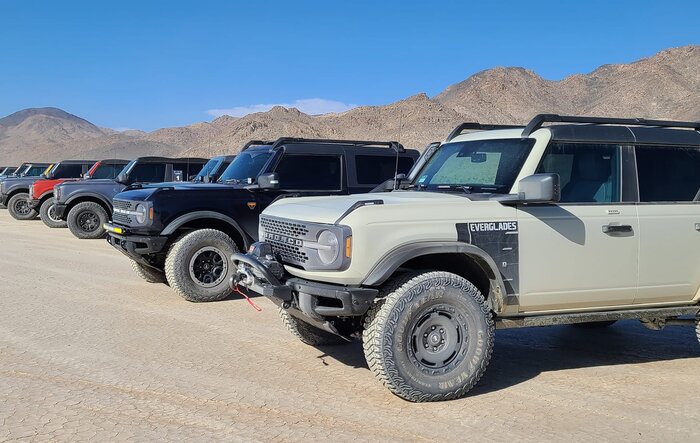 Toured The Hammers & Bronco Knoll with 25+ Bronco owners