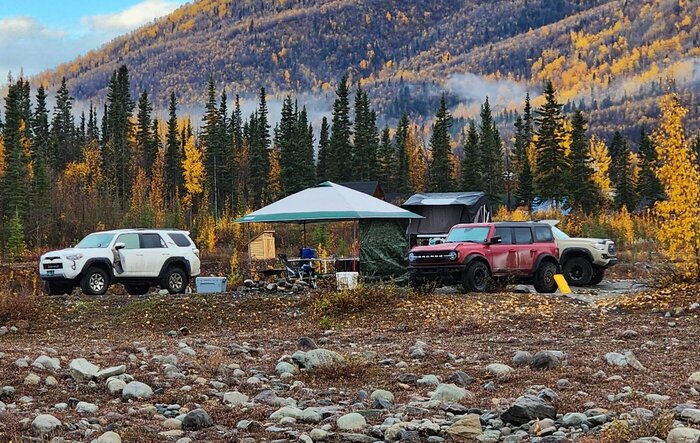 Fall Camping at Kennicott Mine, Alaska with First Edition Bronco