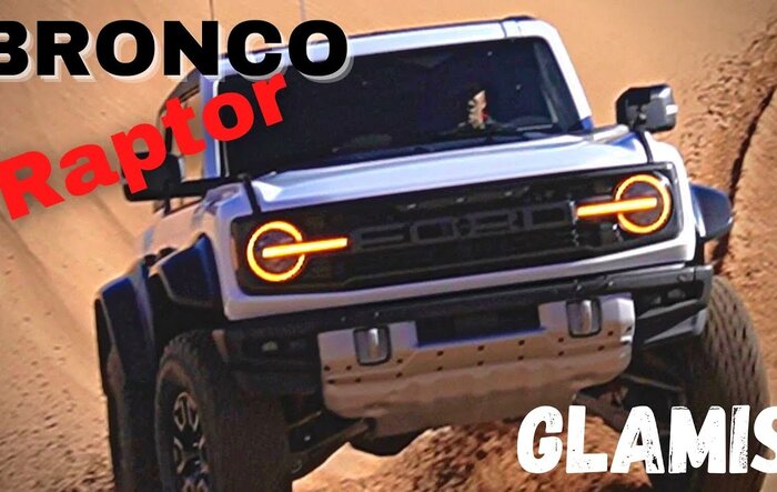 Bronco Raptor Limp Mode in Sand Dunes