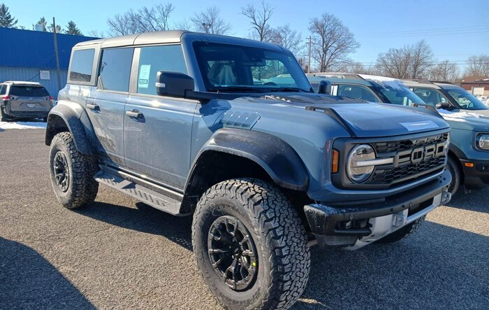 This Azure Gray Bronco Raptor beauty was just dropped off!