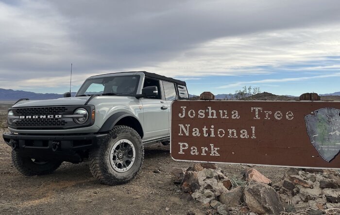 Cactus Gray Badlands off-roading through Joshua Tree National Park (video)