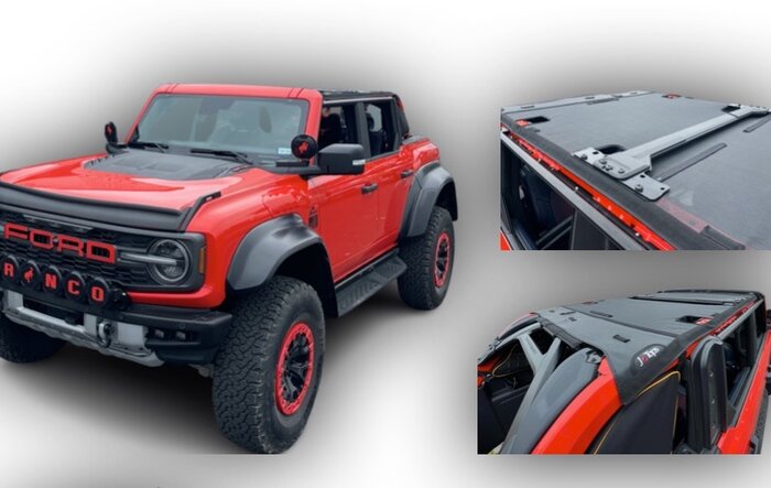 JTops New Bronco Raptor Bimini Mesh Sun Shade Is Ready To Roar!