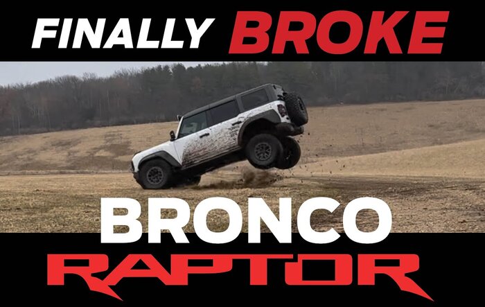We FINALLY BROKE The Bronco Raptor!