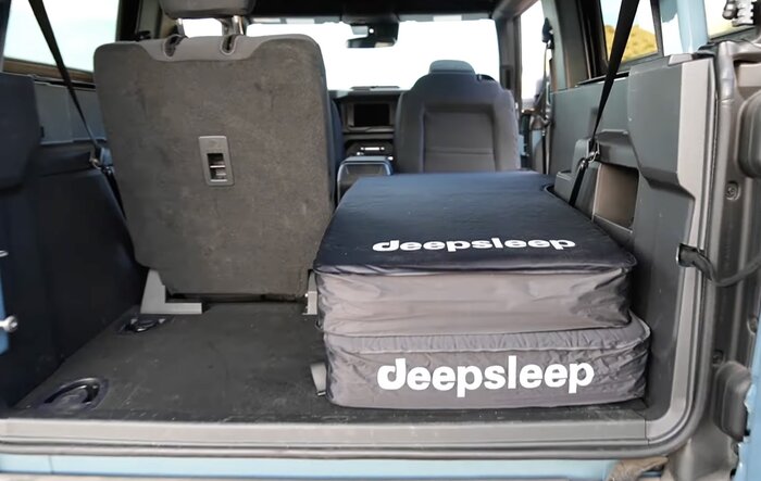 Deepsleep's New Product Drop  Exclusively for the 2 Door Broncos!! Cargo Sleep Mats