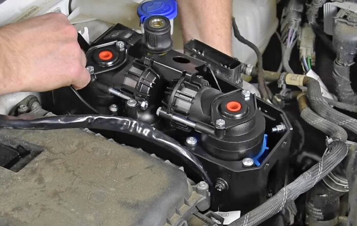Grimm Offroad Mount + ARB Twin Compressor Underhood Install -- DIY Video