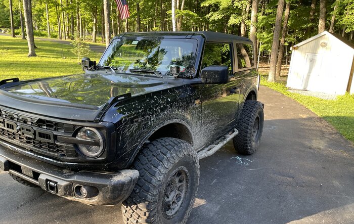 Memorial Day Vermont off road.. Got some new pinstripes 😂