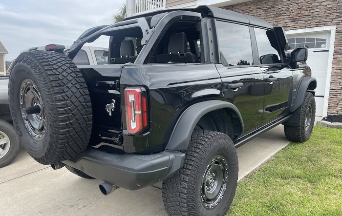 Ford Performance Braptor Rear Brace Installed on Everglades