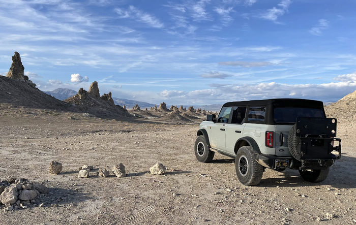Offroad in Red Rock Canyon with my Cactus Gray Badlands - near Los Angeles (video)