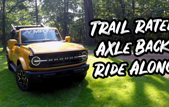 MRT Trail Rated Axle Back Exhaust Ride Along!