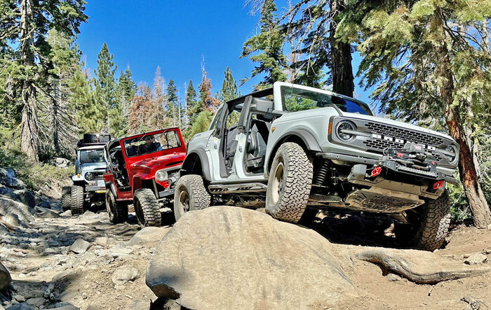 Rubicon Trail in the Metal-tech 4x4 2022 Badlands : Photos + Prototype Parts