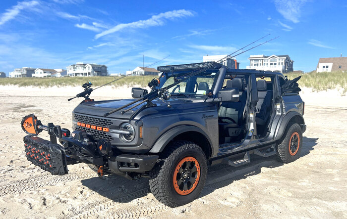 GIVEAWAY: X-Rocket Bronco Fender Mount Fishing Rod Holders by X-Rack