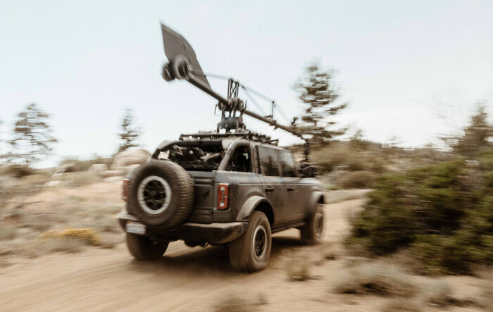 World's First Ford Bronco Motocrane Camera Car