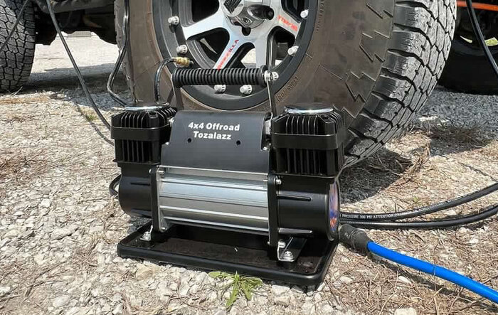 Introduction of Tozalazz - beast 12V portable air compressor and tire inflation kits