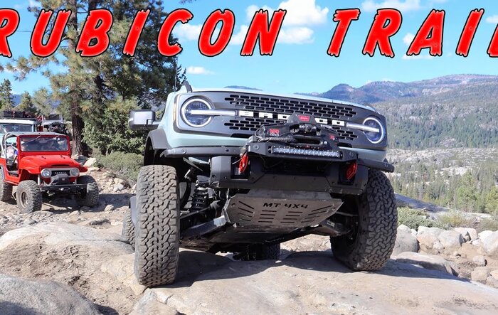 Rubicon trail video now LIVE!  Featuring the new and available MT4x4 Frame mounted Sidewinder sliders