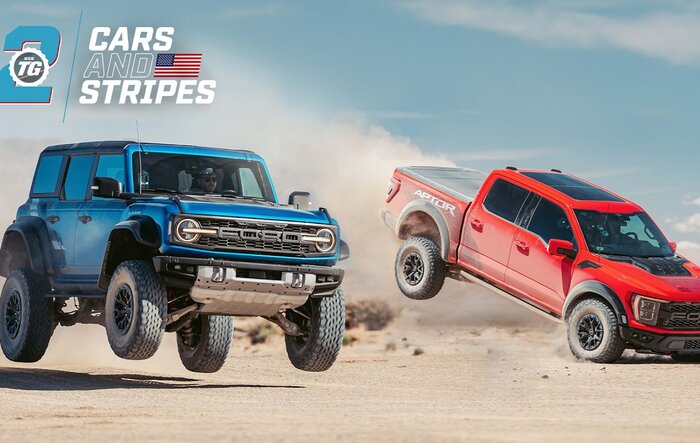 Top Gear gives the Bronco Raptor a Go!