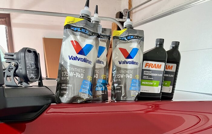 Diff & TC fluids changed out.