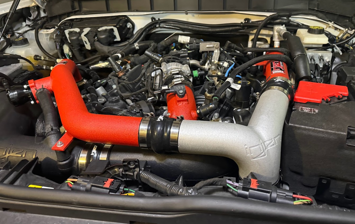 Injen Charge Pipes installed on 2.7 with Injen CAI