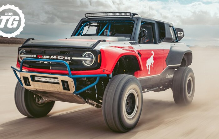 Top Gear drives the Bronco DR