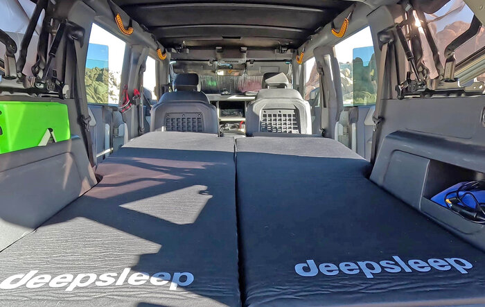 Deepsleep inflatable memory foam mattress - Review [pics and video]