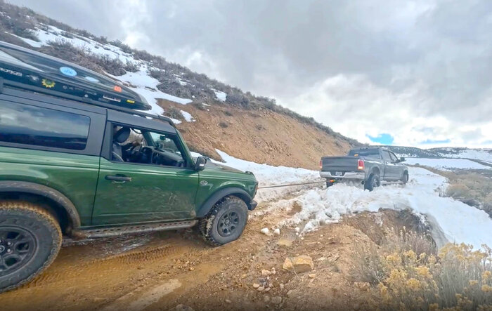 Peavine Mountain Rescue with my Bronco Wildtrak