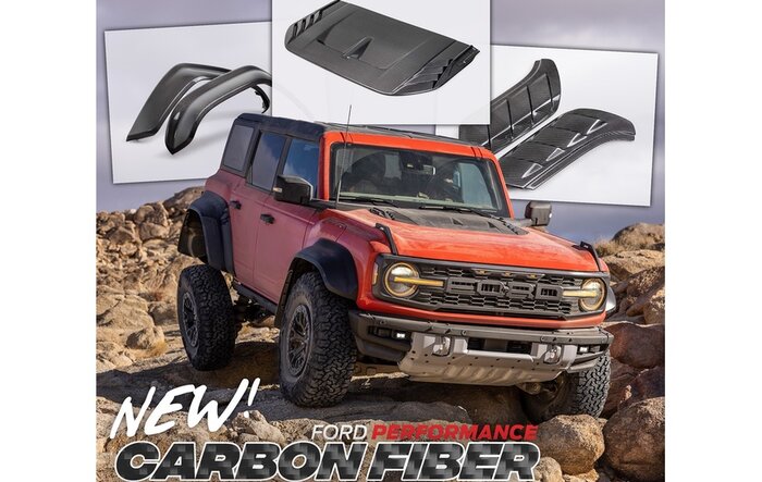 NEW Ford Performance CARBON FIBER for your Bronco Raptor!