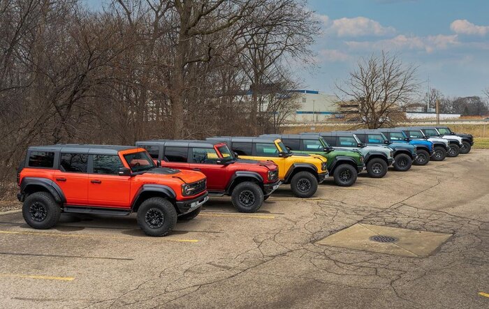 The Most Common Bronco Colors You See?
