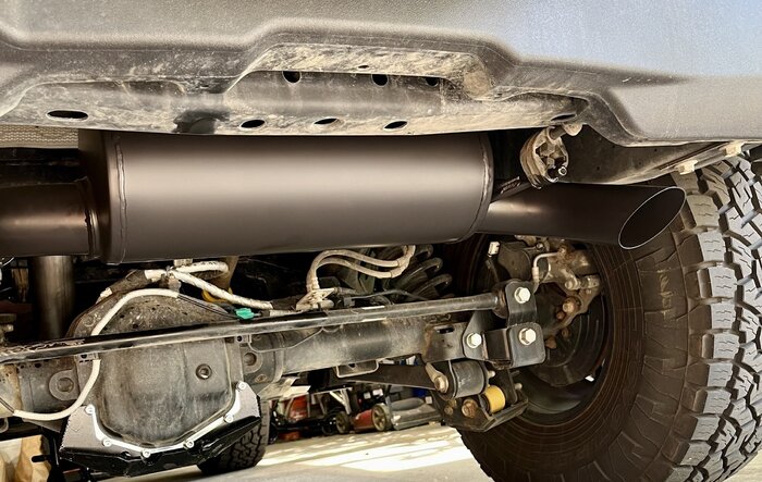 Thermal R&D Exhaust on 2021 Bronco 2.7 Basesquatch - installed photos & video sound clips
