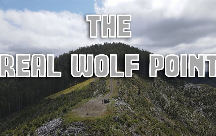 Finding the real Wolf Point, Tillamook Forest