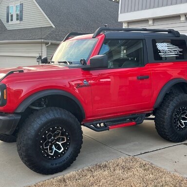 *NEW* 4 Door Rear Hardtop Window Stealth Overlays | Bronco6G - 2021 ...