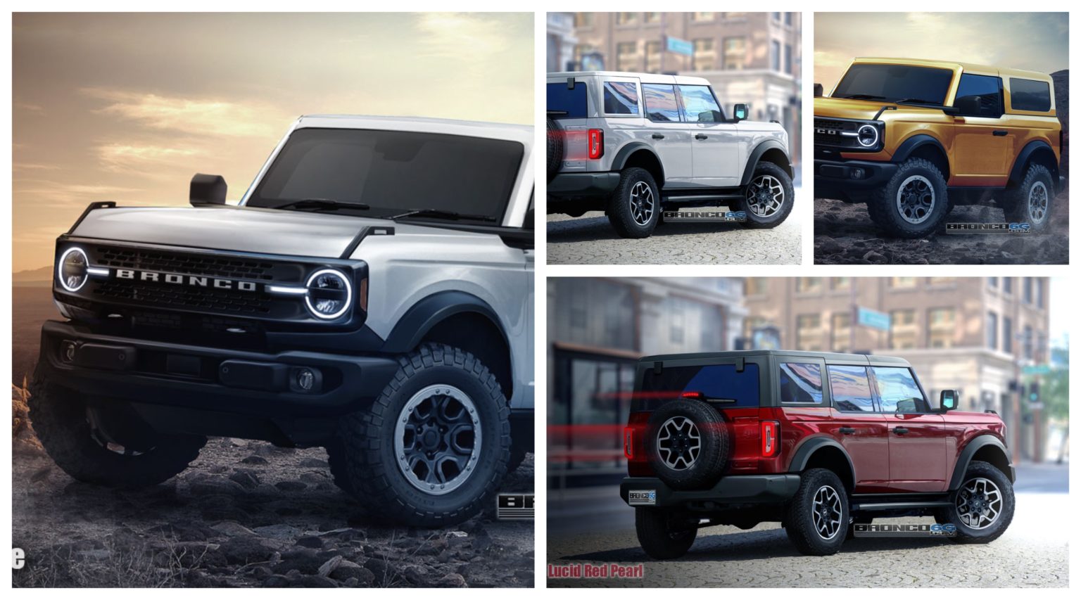 2021 Bronco colors Bronco6G — 6th Gen Ford Bronco & Bronco Raptor (2021+) Forum, News, Blog