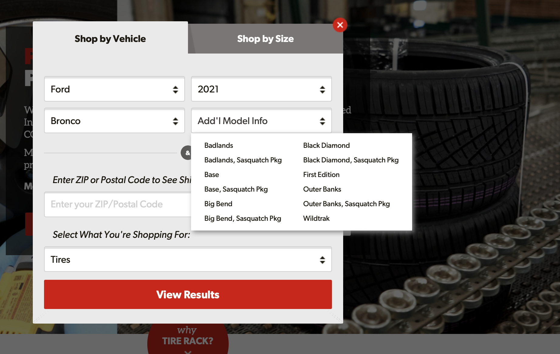 Tire Rack lists 2021 Bronco tire options and sizes Page 2 Bronco6G