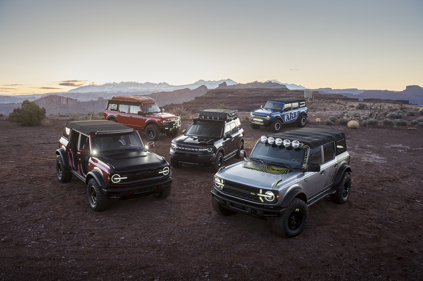 Custom Bronco Builds from RTR, ARB and 4 Wheel Parts Showcase