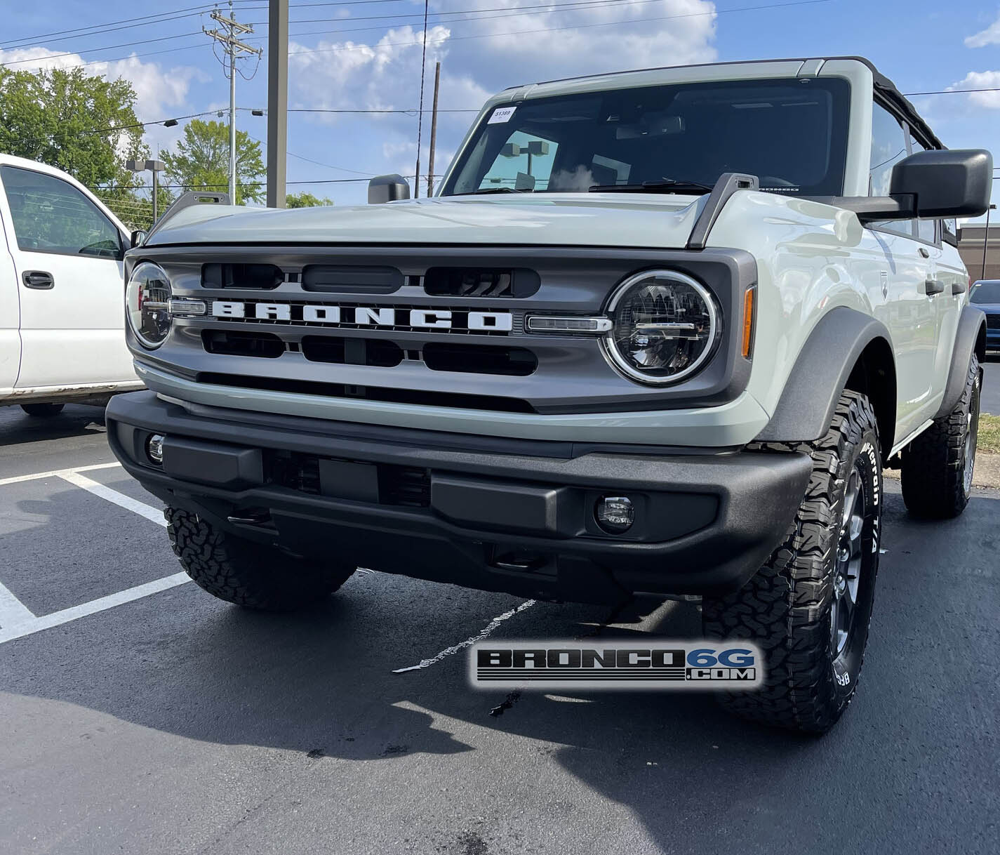 33's tires fit Big Bend! As tested on my 2021 Bronco Bronco6G 2021