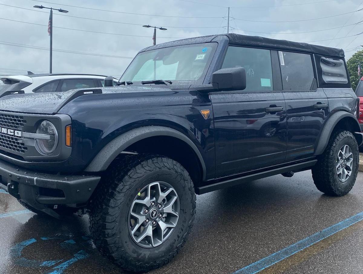 Antimatter Blue 2.3L Badlands 4Door Manual Delivered! Bronco6G