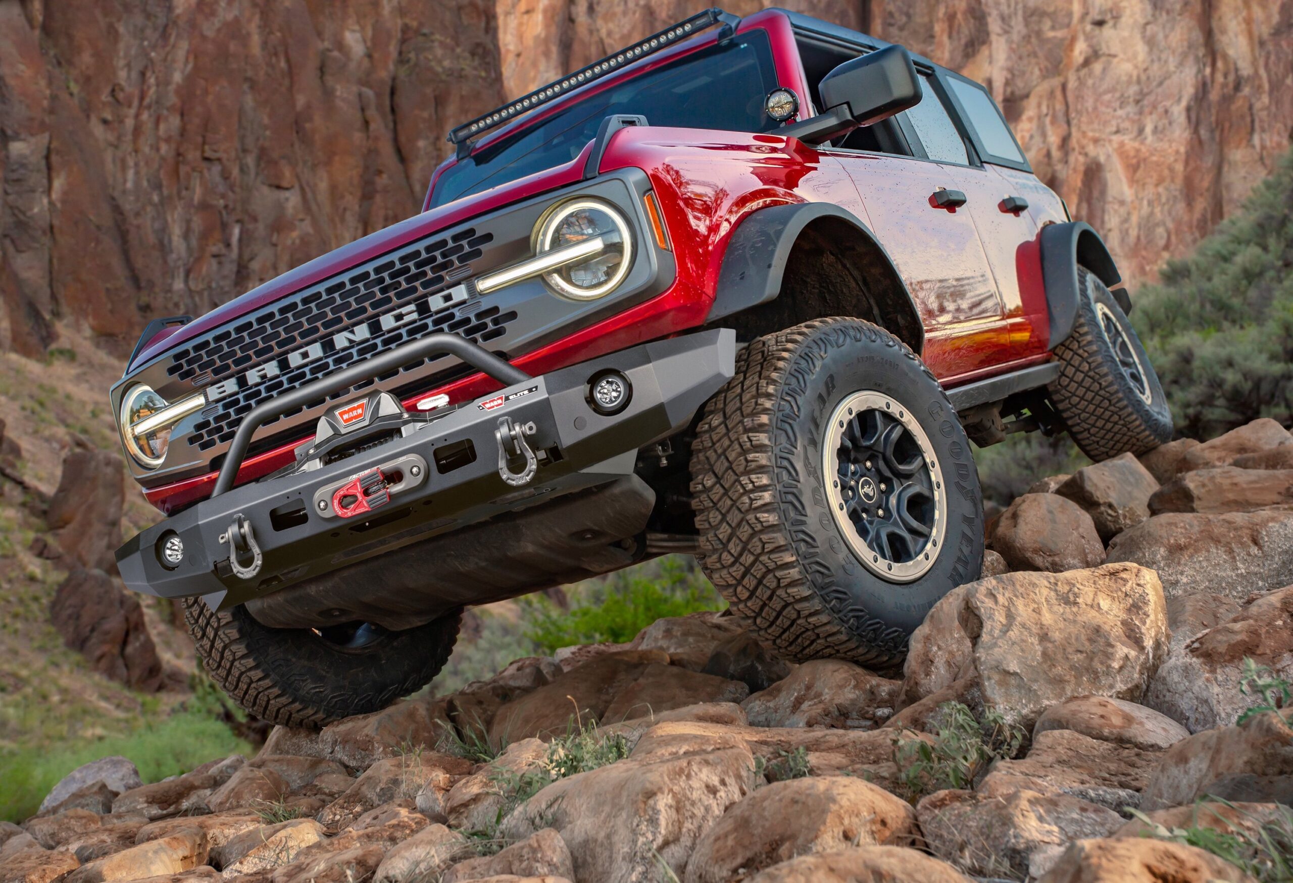 Currently available winch solutions for 2021+ Bronco Bronco6G 2021