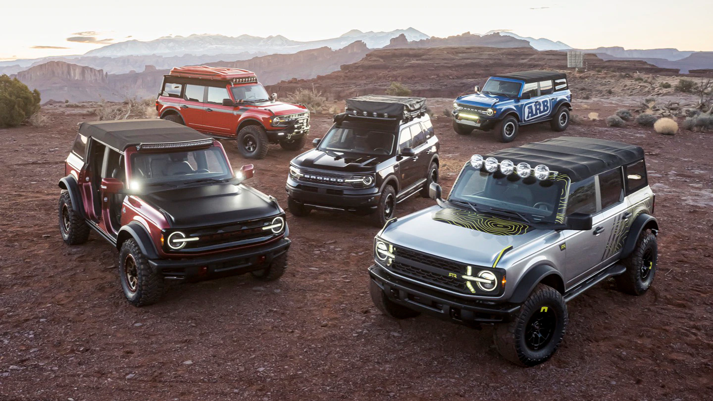 2021 Ford Bronco Aftermarket Parts