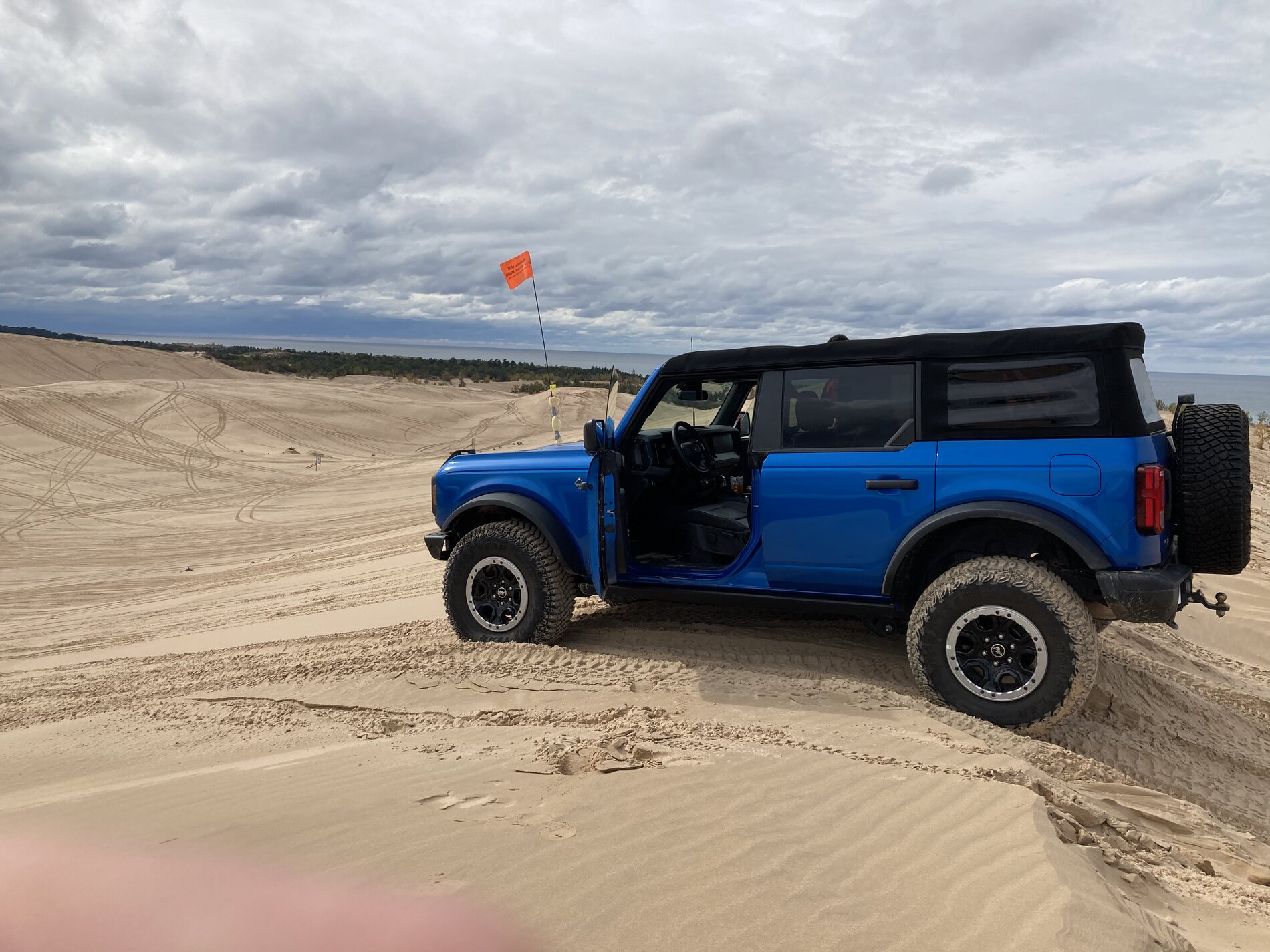 Detroit to Silver Lake Sand Dunes in Bronco Black Diamond Bronco6G