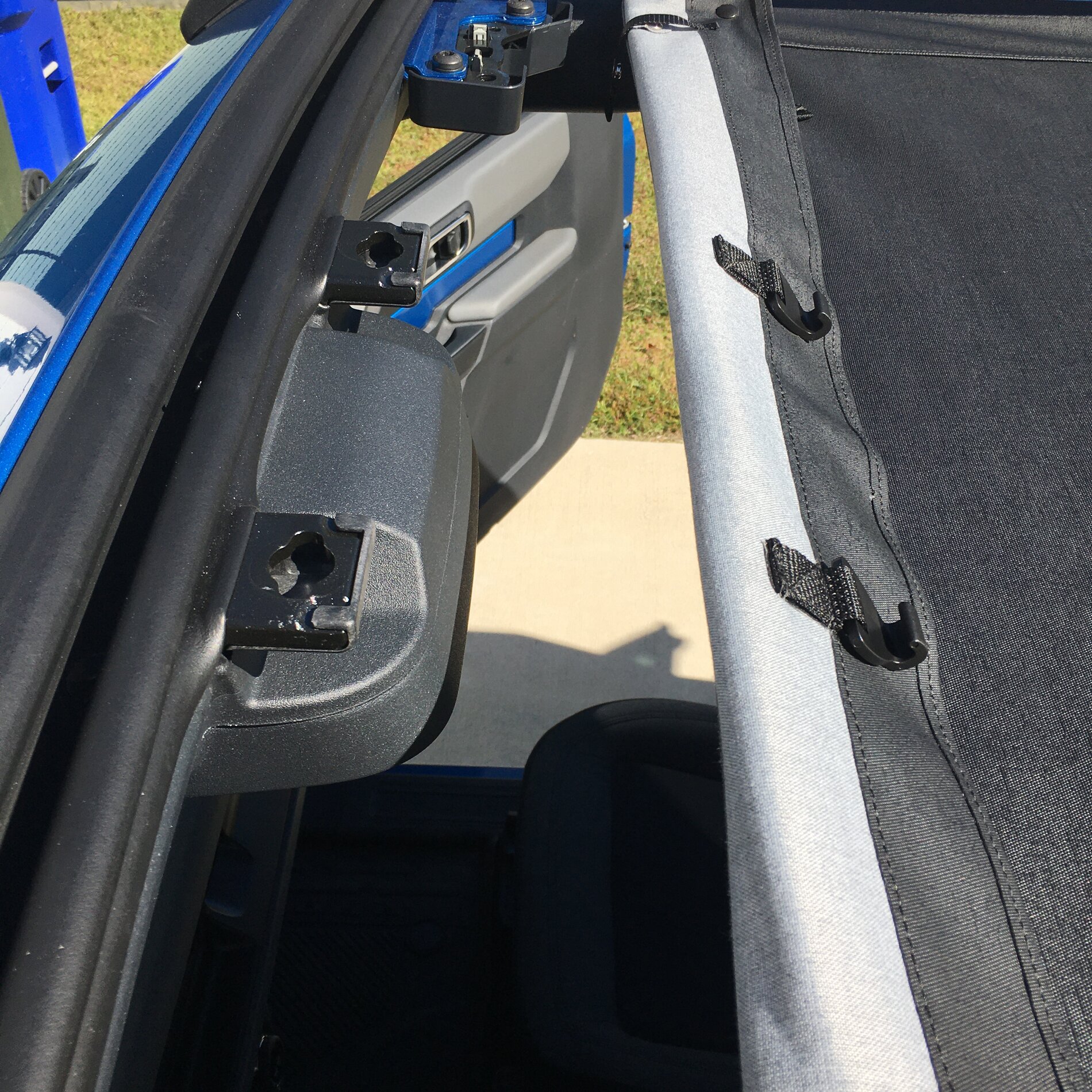 Ford Canvas Bimini Top Installed Quick Look Bronco6G 2021+ Ford