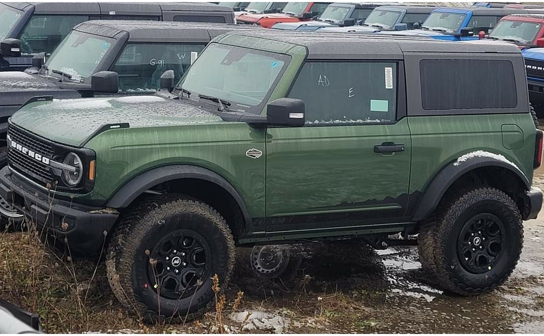 Eruption Green 2 Door Bronco at MAP Bronco6G 2021+ Ford Bronco