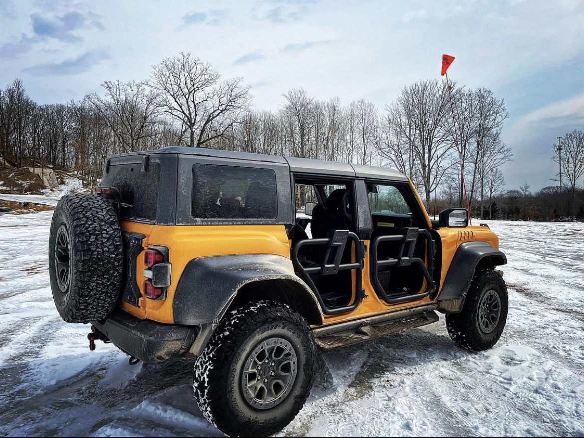 Tube Doors on Bronco Raptor first look Bronco6G 2021+ Ford Bronco