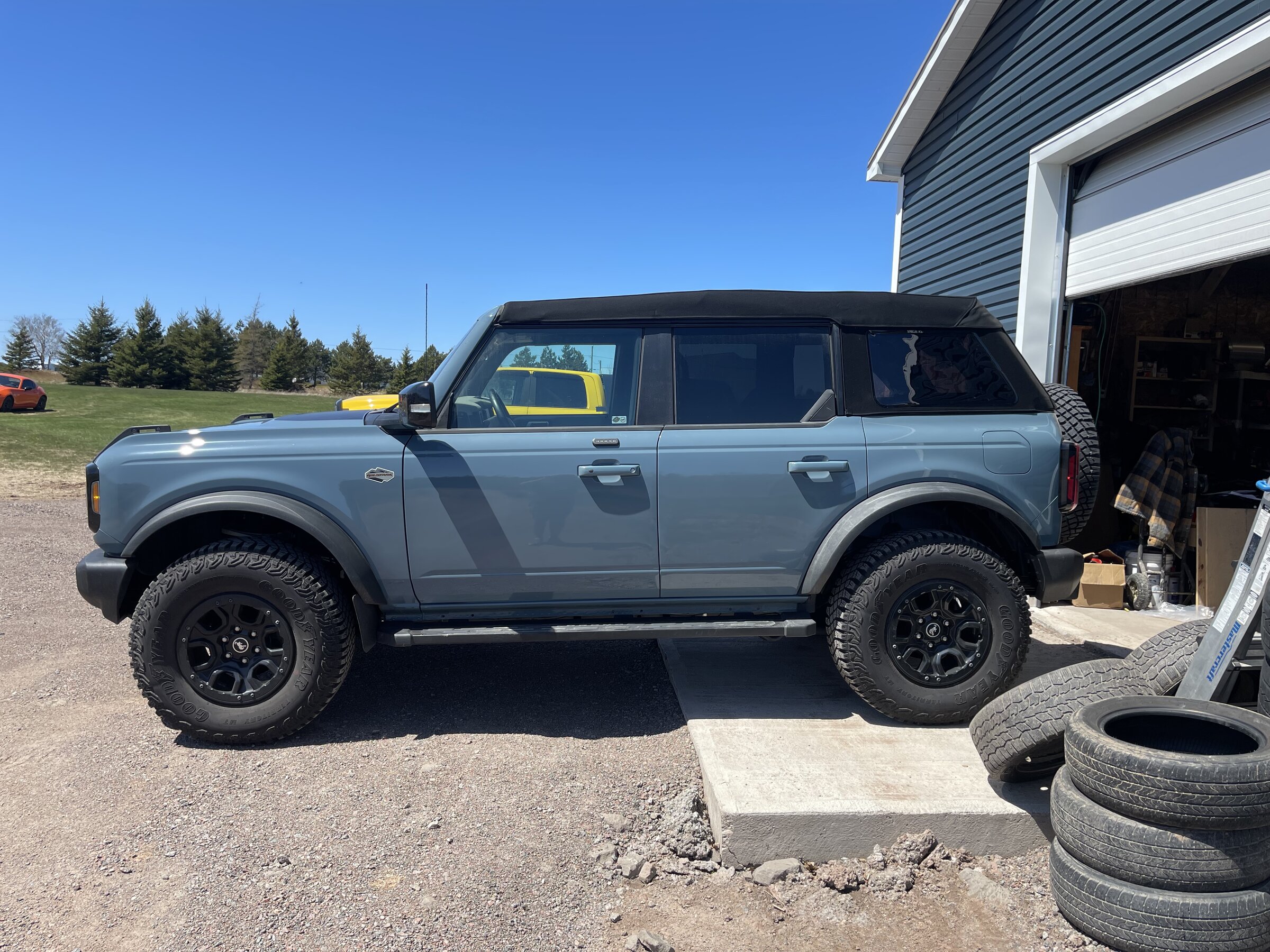 Bestop Trektop Slantback soft top finally installed Bronco6G 2021
