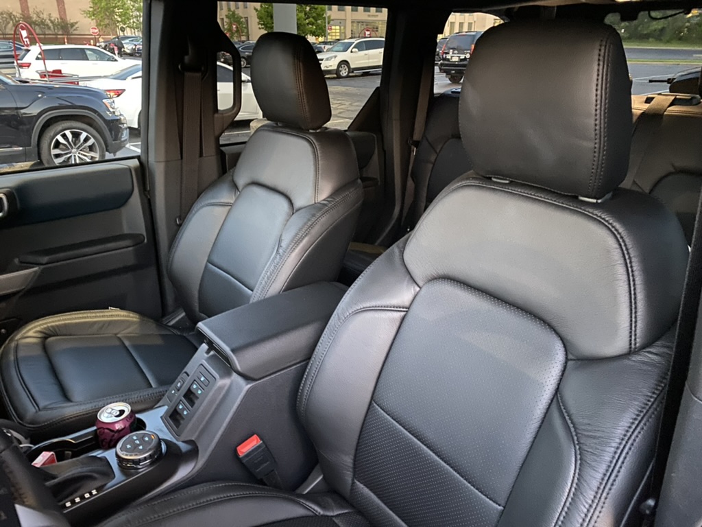 Katzkin Leather Covers w/ Cooled & Heated Seats install Bronco6G
