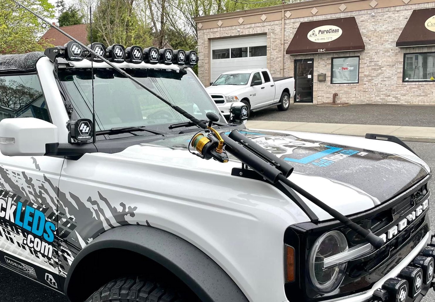 Fishing Rod Holder Solution from KR Off-Road | NOW SHIPPING | Bronco6G