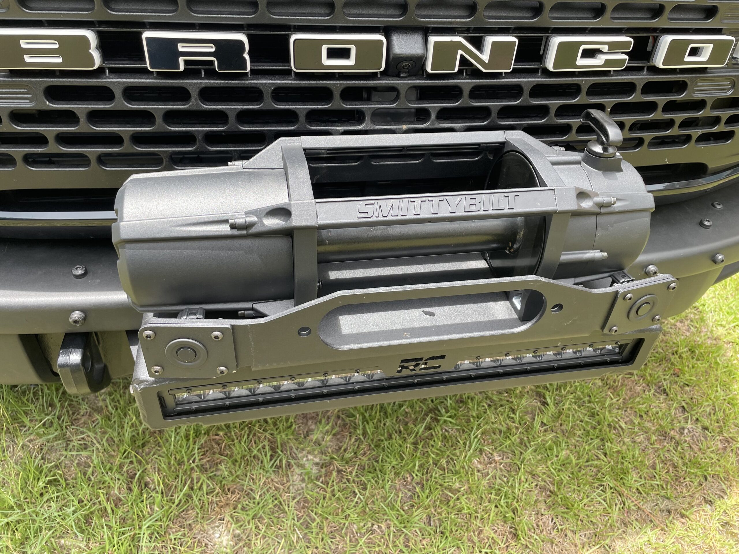 RC High Winch Mount & Winch Install w/ Control Box Relocation